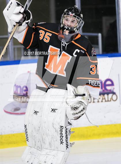 Thumbnail 3 in Mamaroneck vs. Williamsville North (NYSPHSAA Division I Semifinal) photogallery.