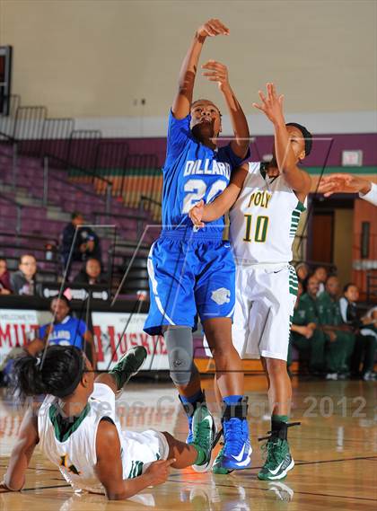 Thumbnail 3 in Dillard vs. Long Beach Poly (Nike Tournament of Champions) photogallery.