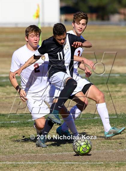 Thumbnail 2 in Harvard-Westlake vs Knight (Hart Tournament) photogallery.