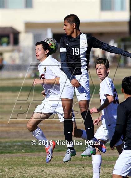 Thumbnail 2 in Harvard-Westlake vs Knight (Hart Tournament) photogallery.