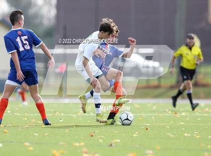 Thumbnail 3 in Lewiston-Porter vs. Livonia (NYSPHSAA Class B Far West Regional) photogallery.