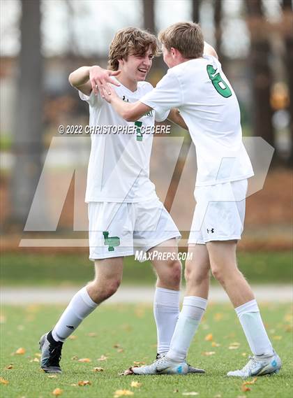 Thumbnail 3 in Lewiston-Porter vs. Livonia (NYSPHSAA Class B Far West Regional) photogallery.