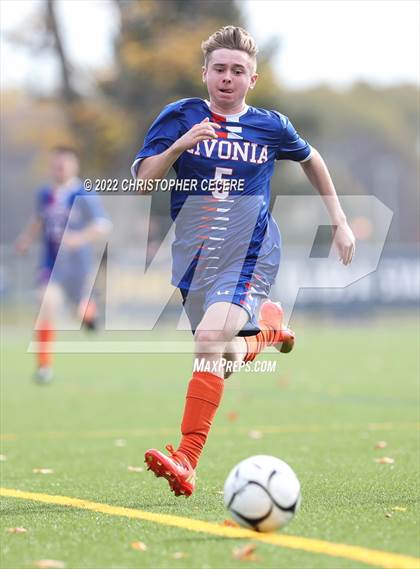 Thumbnail 2 in Lewiston-Porter vs. Livonia (NYSPHSAA Class B Far West Regional) photogallery.