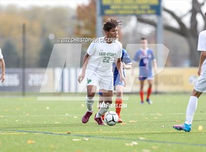 Thumbnail 2 in Lewiston-Porter vs. Livonia (NYSPHSAA Class B Far West Regional) photogallery.