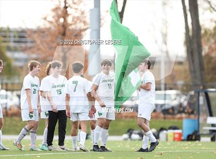 Thumbnail 3 in Lewiston-Porter vs. Livonia (NYSPHSAA Class B Far West Regional) photogallery.