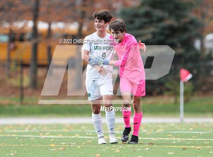 Thumbnail 3 in Lewiston-Porter vs. Livonia (NYSPHSAA Class B Far West Regional) photogallery.