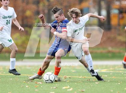 Thumbnail 2 in Lewiston-Porter vs. Livonia (NYSPHSAA Class B Far West Regional) photogallery.
