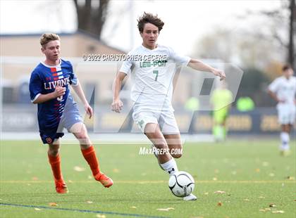 Thumbnail 3 in Lewiston-Porter vs. Livonia (NYSPHSAA Class B Far West Regional) photogallery.