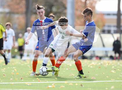 Thumbnail 2 in Lewiston-Porter vs. Livonia (NYSPHSAA Class B Far West Regional) photogallery.