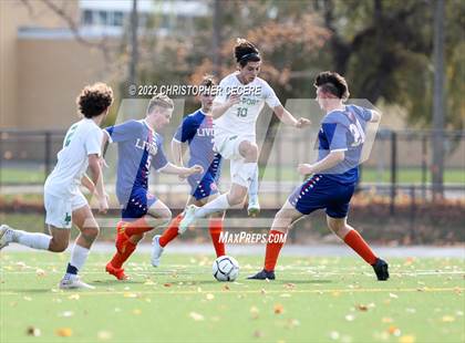 Thumbnail 2 in Lewiston-Porter vs. Livonia (NYSPHSAA Class B Far West Regional) photogallery.