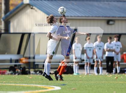 Thumbnail 2 in Lewiston-Porter vs. Livonia (NYSPHSAA Class B Far West Regional) photogallery.