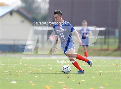 Thumbnail 2 in Lewiston-Porter vs. Livonia (NYSPHSAA Class B Far West Regional) photogallery.