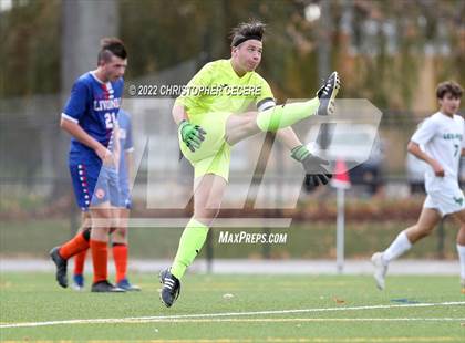 Thumbnail 3 in Lewiston-Porter vs. Livonia (NYSPHSAA Class B Far West Regional) photogallery.