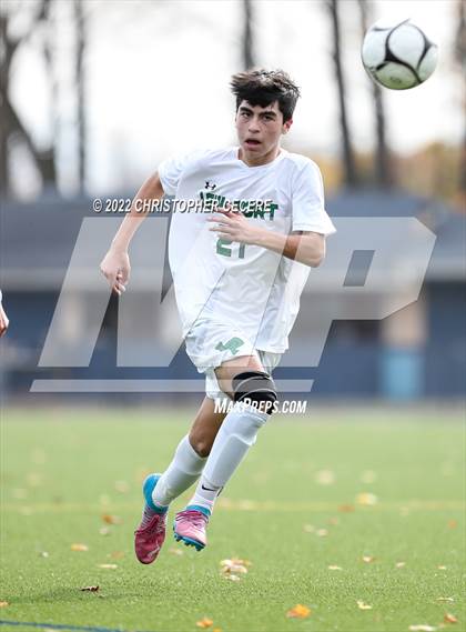 Thumbnail 2 in Lewiston-Porter vs. Livonia (NYSPHSAA Class B Far West Regional) photogallery.