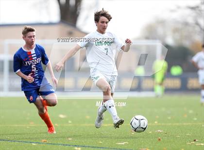 Thumbnail 2 in Lewiston-Porter vs. Livonia (NYSPHSAA Class B Far West Regional) photogallery.