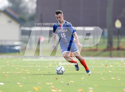 Thumbnail 1 in Lewiston-Porter vs. Livonia (NYSPHSAA Class B Far West Regional) photogallery.