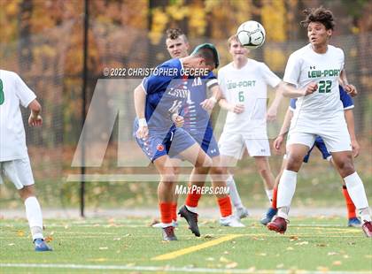 Thumbnail 3 in Lewiston-Porter vs. Livonia (NYSPHSAA Class B Far West Regional) photogallery.