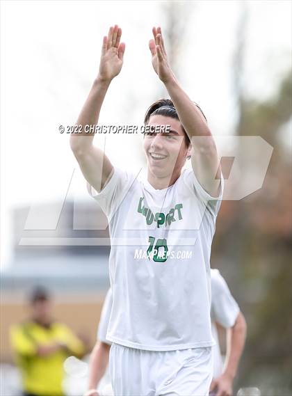 Thumbnail 3 in Lewiston-Porter vs. Livonia (NYSPHSAA Class B Far West Regional) photogallery.
