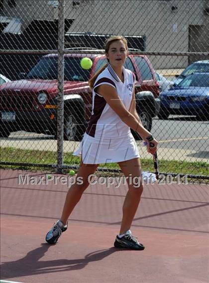 Thumbnail 3 in Section Xi Division II Tennis Tournament photogallery.