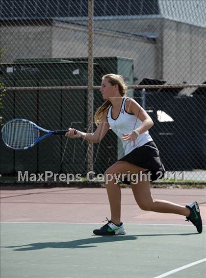 Thumbnail 2 in Section Xi Division II Tennis Tournament photogallery.