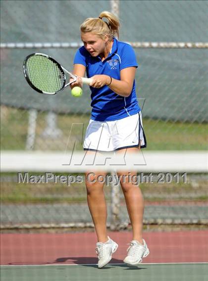 Thumbnail 1 in Section Xi Division II Tennis Tournament photogallery.