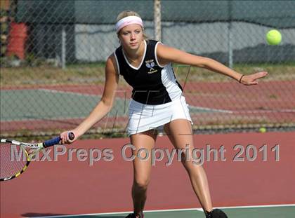 Thumbnail 1 in Section Xi Division II Tennis Tournament photogallery.