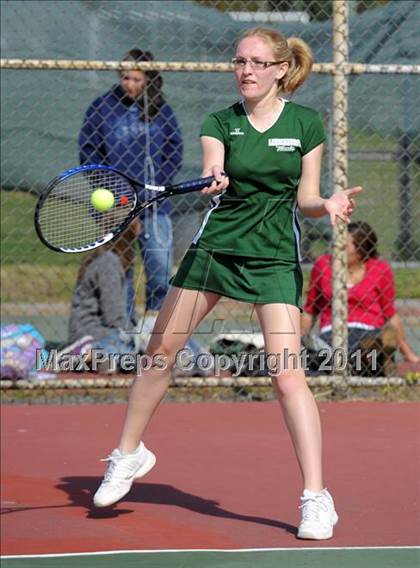 Thumbnail 3 in Section Xi Division II Tennis Tournament photogallery.
