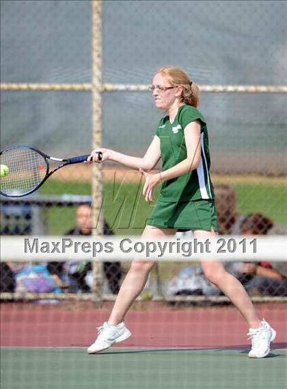Thumbnail 2 in Section Xi Division II Tennis Tournament photogallery.