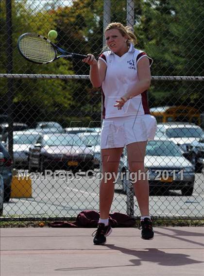 Thumbnail 2 in Section Xi Division II Tennis Tournament photogallery.
