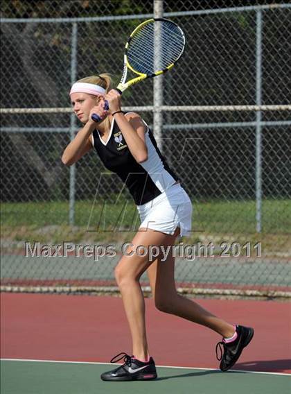 Thumbnail 1 in Section Xi Division II Tennis Tournament photogallery.