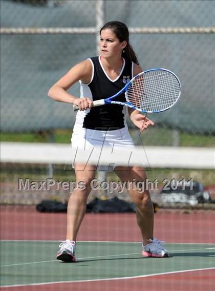 Thumbnail 3 in Section Xi Division II Tennis Tournament photogallery.