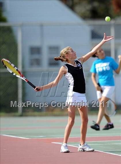 Thumbnail 3 in Section Xi Division II Tennis Tournament photogallery.