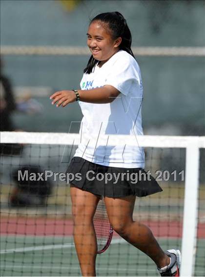 Thumbnail 1 in Section Xi Division II Tennis Tournament photogallery.