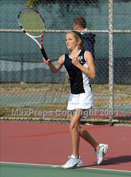 Thumbnail 3 in Section Xi Division II Tennis Tournament photogallery.