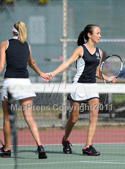 Thumbnail 2 in Section Xi Division II Tennis Tournament photogallery.