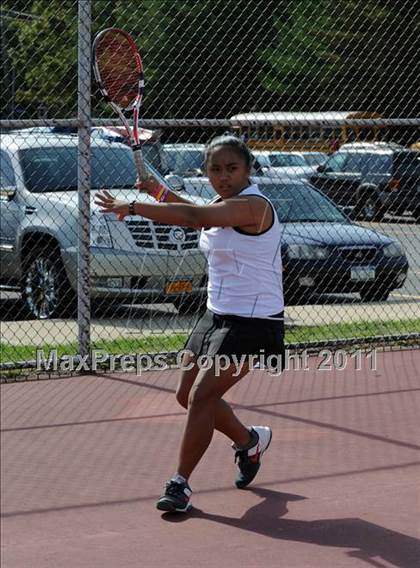Thumbnail 2 in Section Xi Division II Tennis Tournament photogallery.