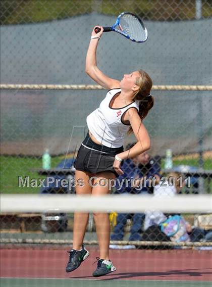 Thumbnail 3 in Section Xi Division II Tennis Tournament photogallery.