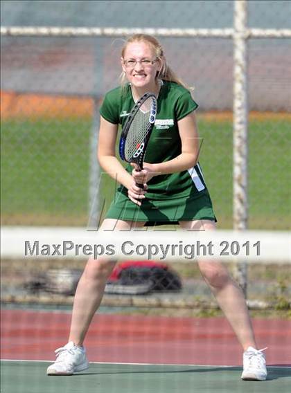 Thumbnail 3 in Section Xi Division II Tennis Tournament photogallery.
