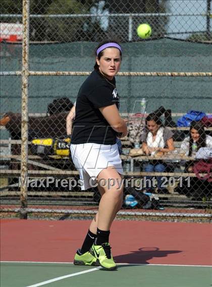 Thumbnail 2 in Section Xi Division II Tennis Tournament photogallery.