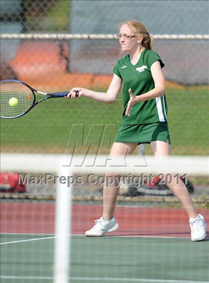 Thumbnail 1 in Section Xi Division II Tennis Tournament photogallery.