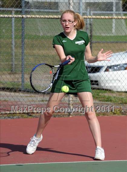 Thumbnail 1 in Section Xi Division II Tennis Tournament photogallery.