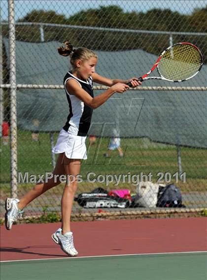 Thumbnail 1 in Section Xi Division II Tennis Tournament photogallery.