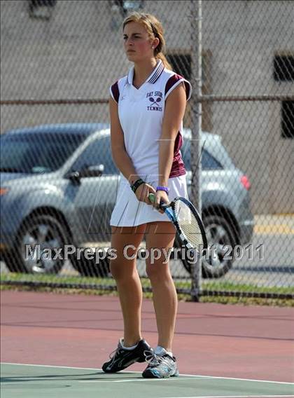 Thumbnail 3 in Section Xi Division II Tennis Tournament photogallery.