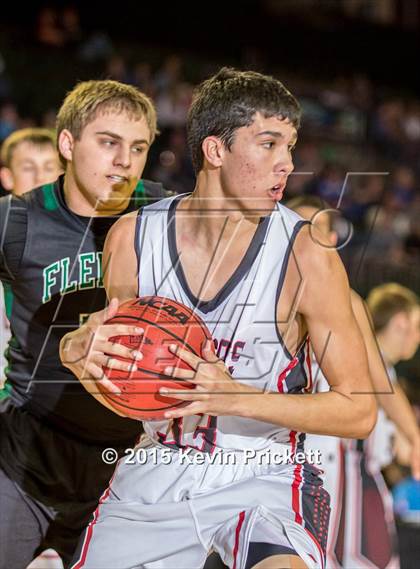 Thumbnail 2 in Fleming vs. Holly (CHSAA 1A Final) photogallery.