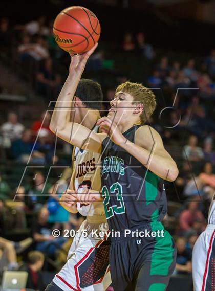 Thumbnail 2 in Fleming vs. Holly (CHSAA 1A Final) photogallery.