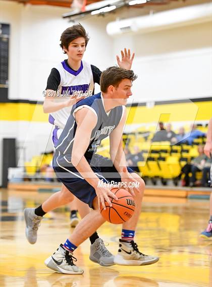 Thumbnail 3 in Community Christian vs Grace Christian Academy photogallery.