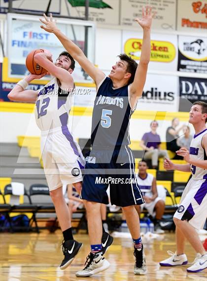 Thumbnail 3 in Community Christian vs Grace Christian Academy photogallery.