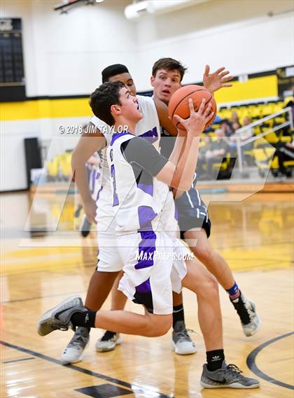 Thumbnail 2 in Community Christian vs Grace Christian Academy photogallery.