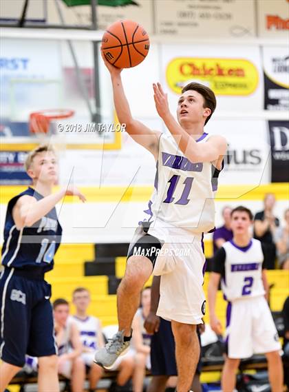 Thumbnail 2 in Community Christian vs Grace Christian Academy photogallery.