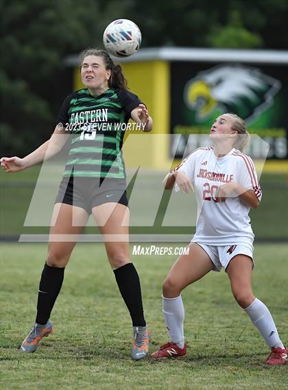 Thumbnail 3 in Jacksonville @ Eastern Alamance (3A East Regional Final) photogallery.